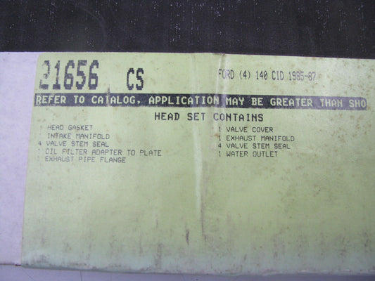 Detroit Gasket 21656CS Cylinder Head Gasket Set for 1985-1987 Ford Mercury 2.3L