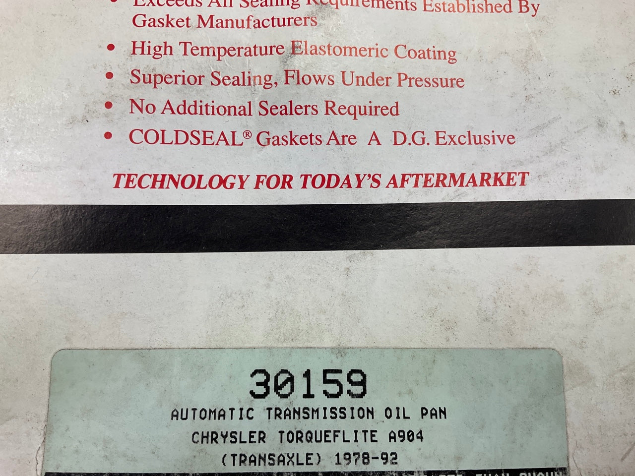 Detroit Gasket 30159 Automatic Transmission Oil Pan Gasket