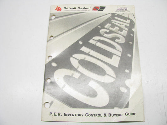 Detriot Gasket P.E.R. INVENTORY CONTROL & BUYER'S GUIDE Catalog