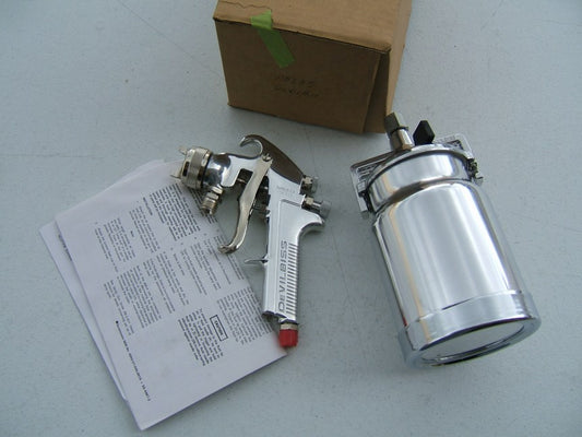 Devilbiss 110225 JGA Conventional Suction Feed Spray Gun W/ Paint Cup