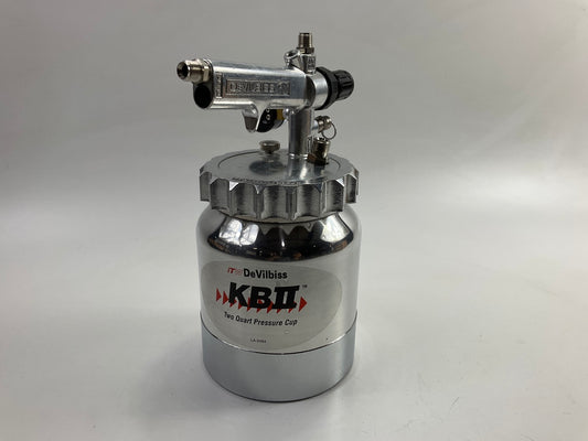 DeVilbiss 120033 2 Quart Aluminum Pressure Cup KB-555