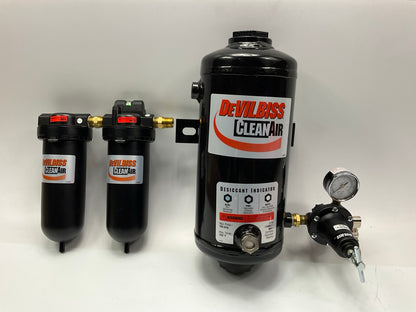 Devilbiss 130026 3-Stage Desiccant Air Dryer System DAD500
