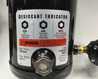 Devilbiss 130026 3-Stage Desiccant Air Dryer System DAD500
