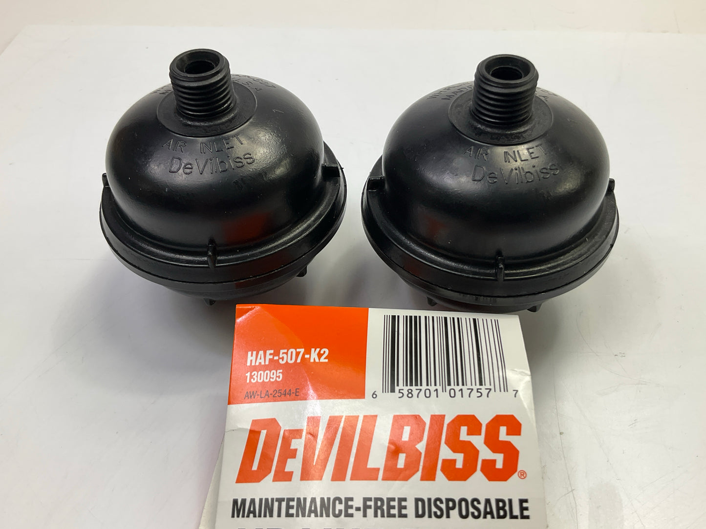 DeVILBISS 130095 HAF-507-K2 Whirlwind Disposable Air Filter, 2 / Pack