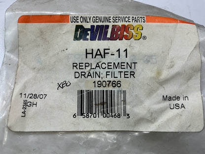 Devilbiss 190766 Manual Flexible Drain For Air Line Filter