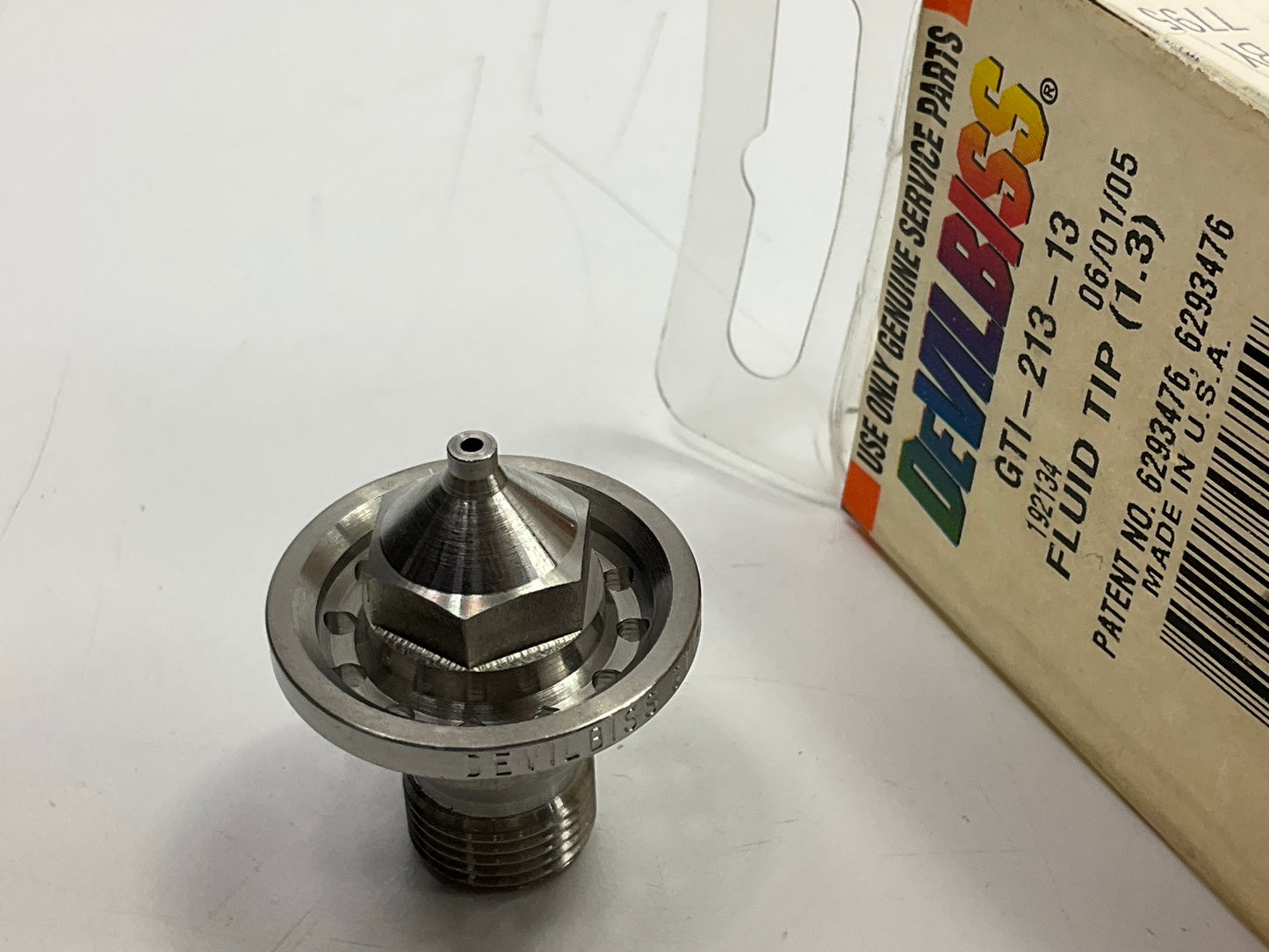 DeVilbiss 192134  GTI-213-13 Fluid Tip 1.3mm