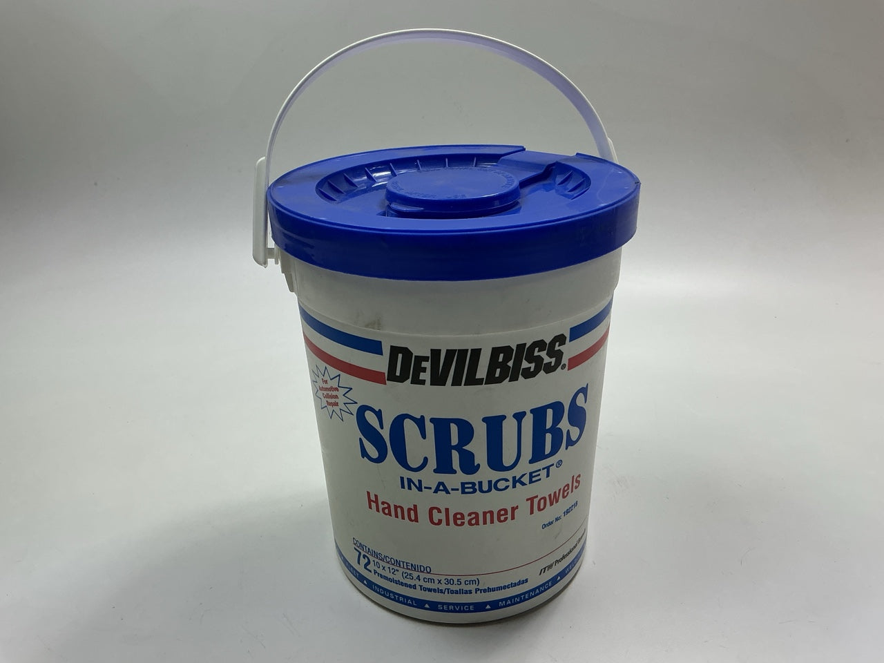 DEVILBISS 192218 Scrubs In-A-Bucket Hand Cleaner 72-ct Towels