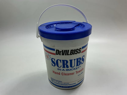 DEVILBISS 192218 Scrubs In-A-Bucket Hand Cleaner 72-ct Towels