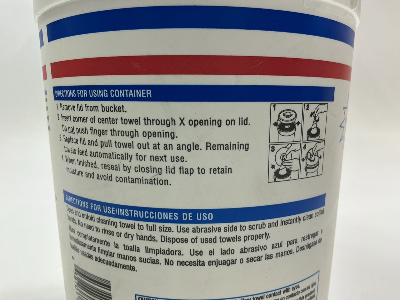 DEVILBISS 192218 Scrubs In-A-Bucket Hand Cleaner 72-ct Towels