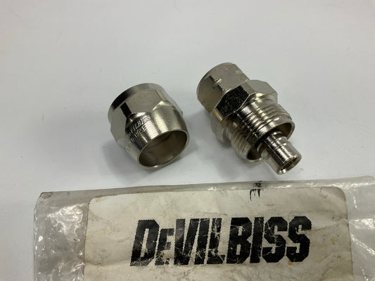 DEVILBISS P-HC-4548 240035 Reusable Hose Connection Connector (3/8'' NPS Female)