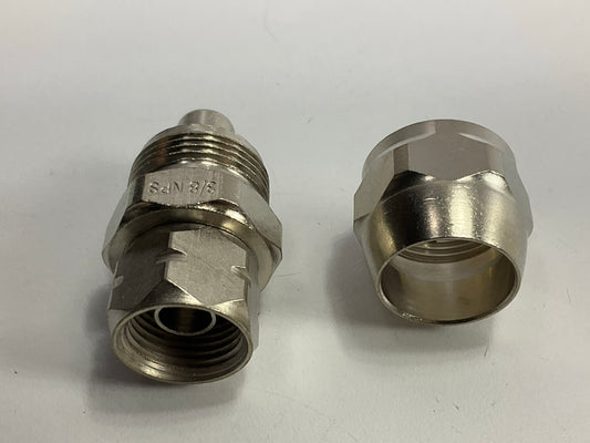 DEVILBISS P-HC-4548 240035 Reusable Hose Connection Connector (3/8'' NPS Female)