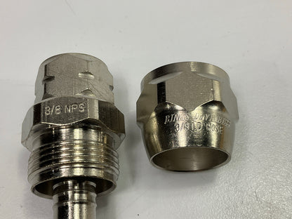 DEVILBISS P-HC-4548 240035 Reusable Hose Connection Connector (3/8'' NPS Female)
