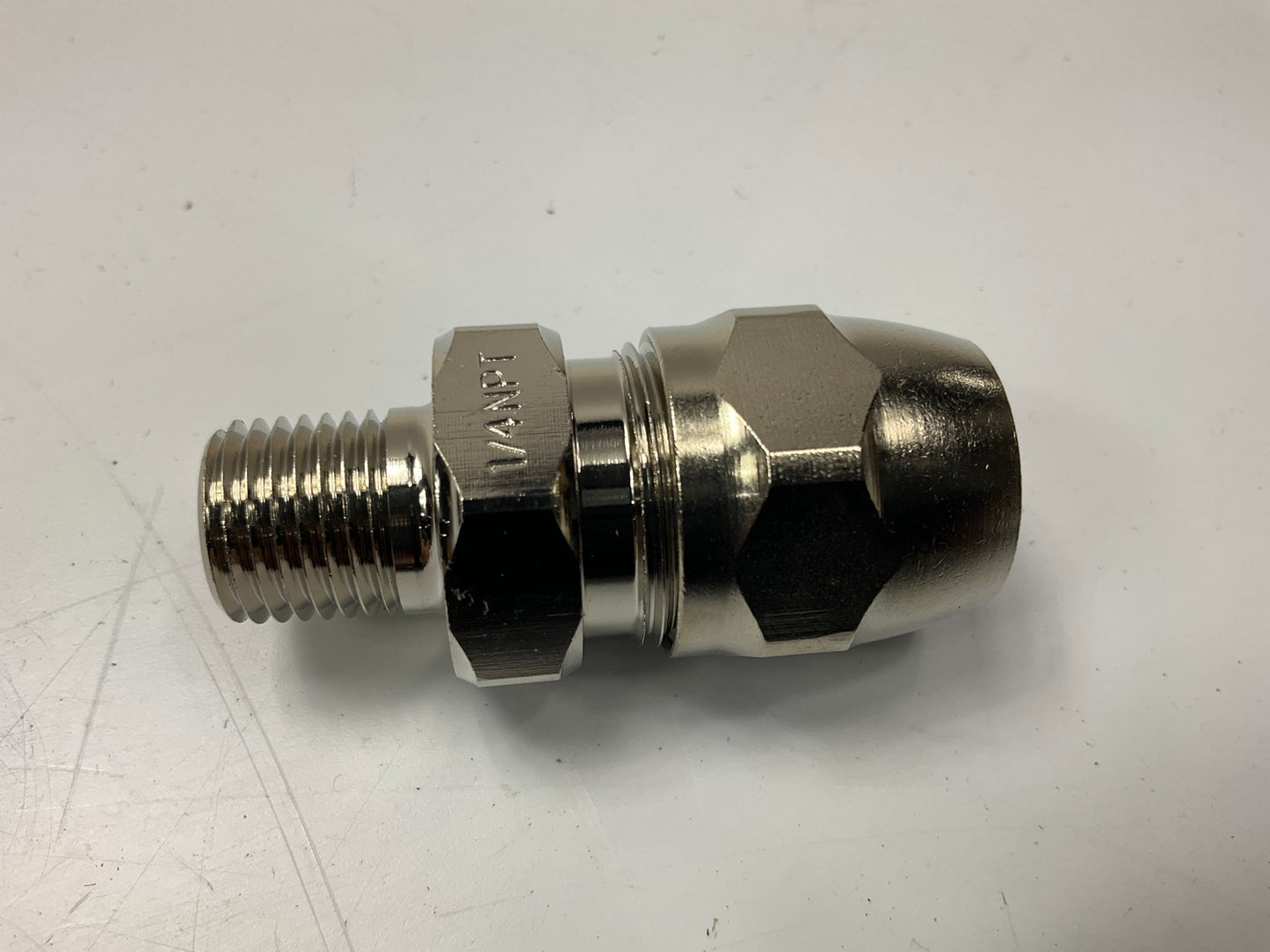 Devilbiss 240037 Reusable Hose Fitting - 1/4'' Male NPS For H-1921 Air Hose