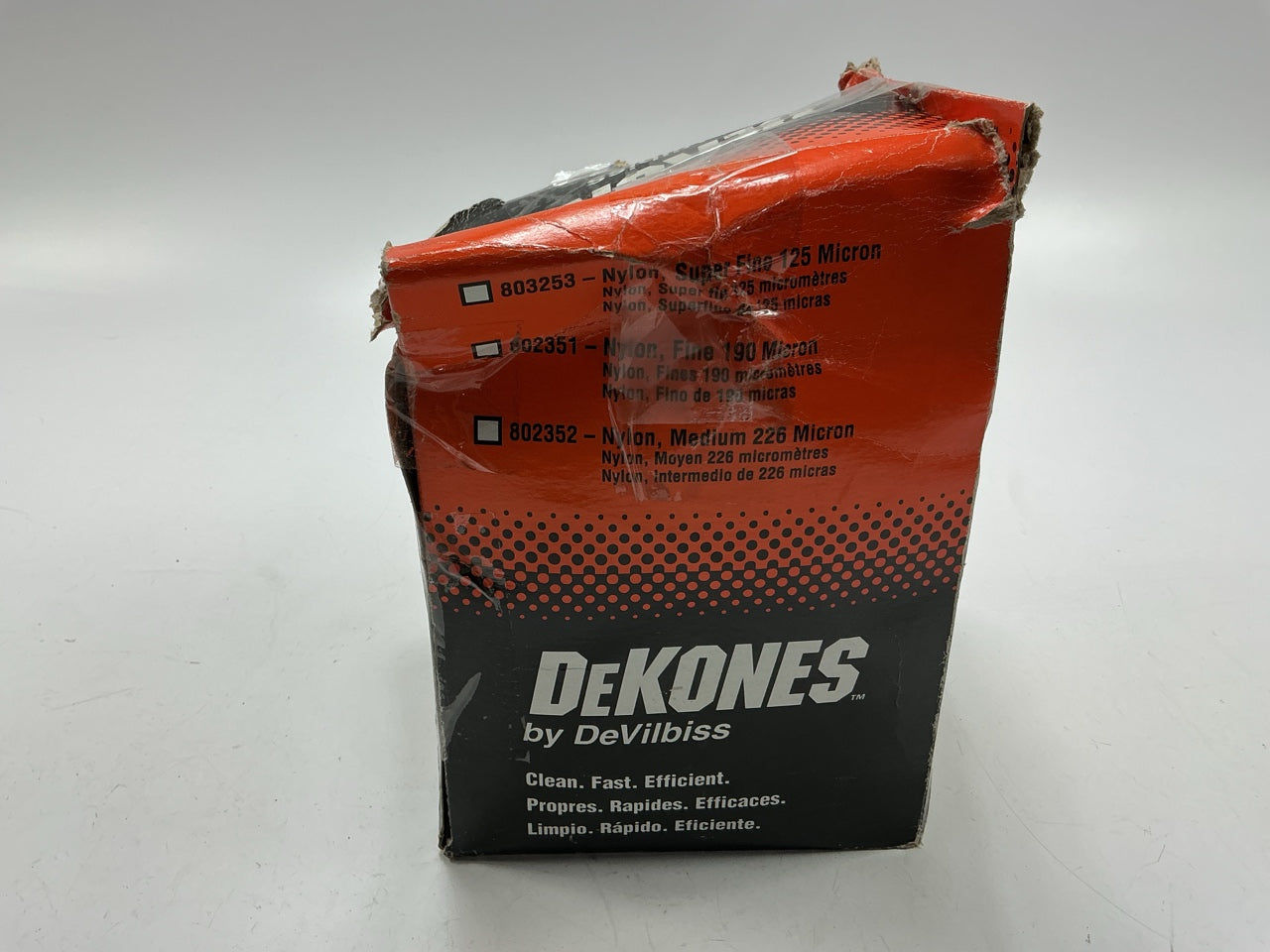 OPEN BOX, AS SHOWN - Devilbiss 802352 Nylon 226 Micron Filters, 95 Total