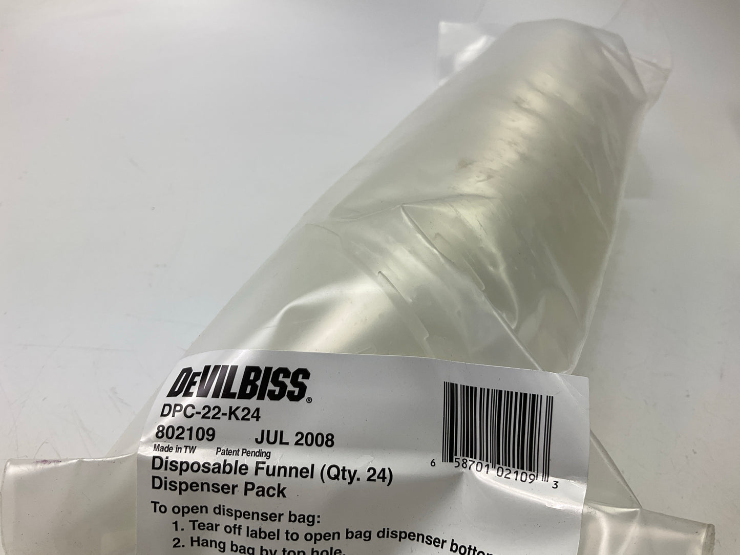 DeVilbiss 802371 DeKups Reusable Disposable Paint Cups, Filters & Lids Start Kit