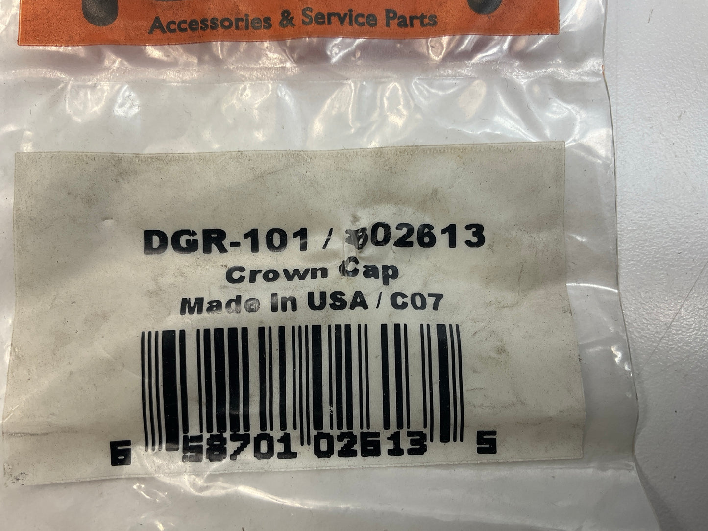 DeVilbiss 802613 DGR101 Replacement Crown Cap, DGR-501G-35 DAGR Gravity Airbrush