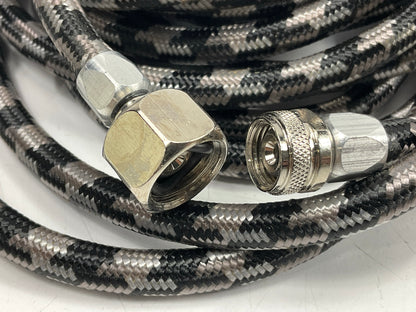 DeVilbiss 802771 DAGR 20' Braided Nylon Air Hose W/ FNPS Swivel Connector