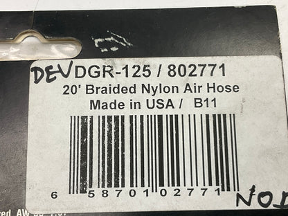 DeVilbiss 802771 DAGR 20' Braided Nylon Air Hose W/ FNPS Swivel Connector