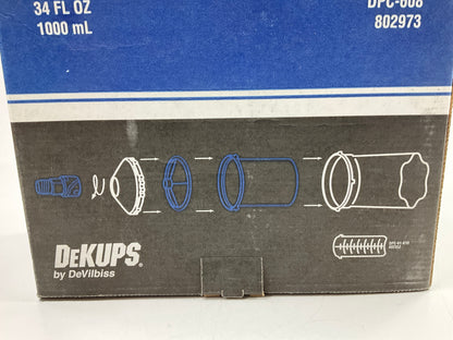 DeVilbiss DPC-608, 802973 DeKups Reusable Sleeve And Lid Kit - 34 FL OZ.