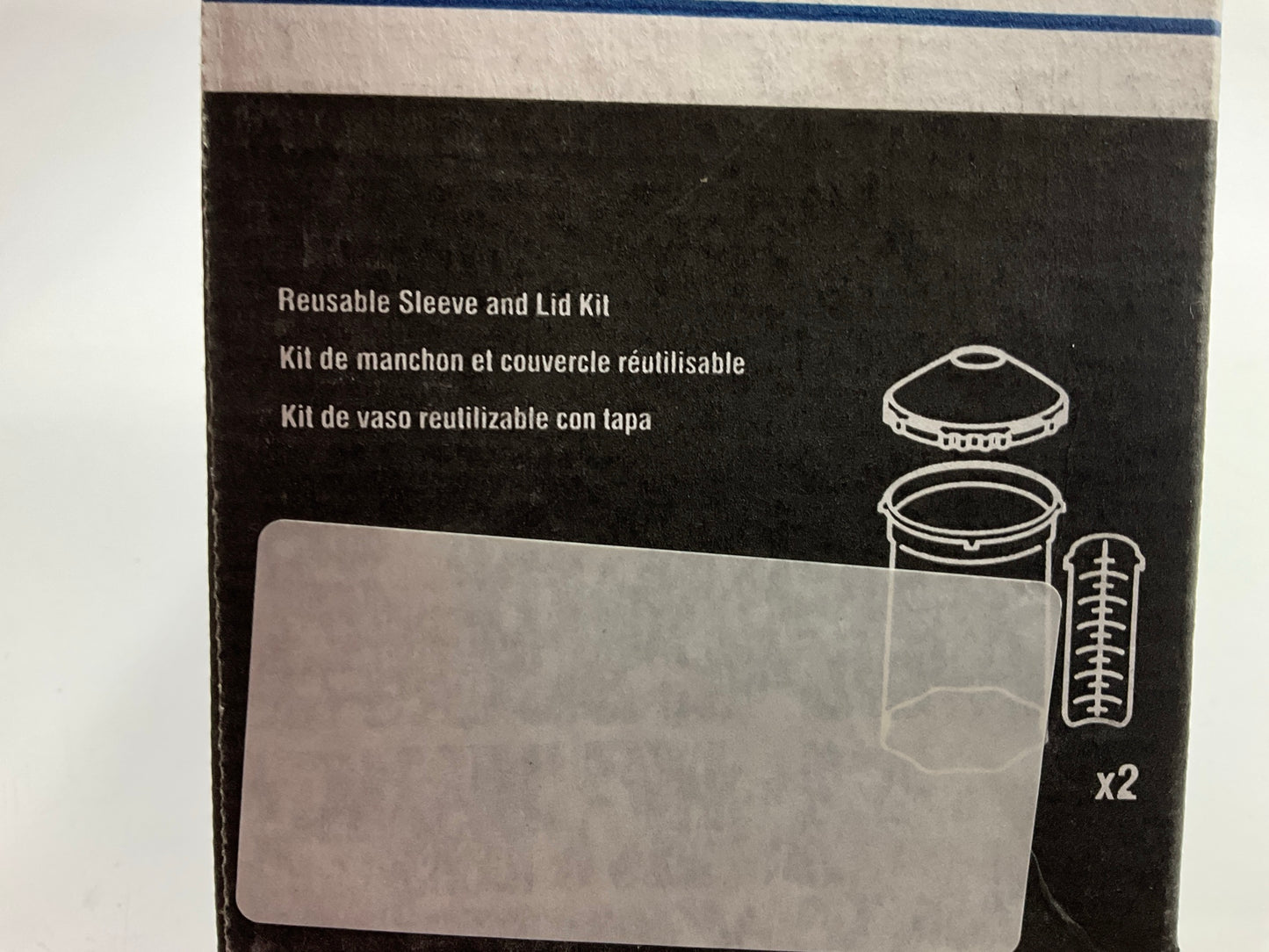 DeVilbiss DPC-608, 802973 DeKups Reusable Sleeve And Lid Kit - 34 FL OZ.