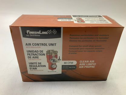 Devilbiss 803643 FinishLine 80 CFM Air Line Filter Unit With 50 CFM Regulator