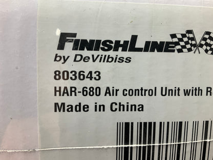 Devilbiss 803643 FinishLine 80 CFM Air Line Filter Unit With 50 CFM Regulator