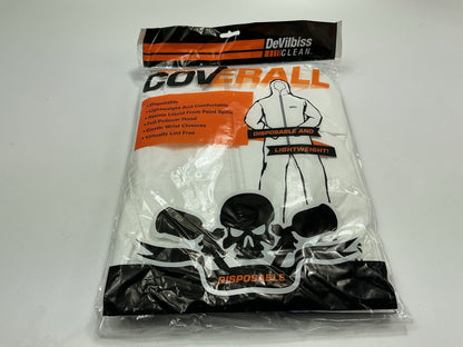 Devilbiss 803671 Medium Disposable Painting Coverall Suit, SIZE M