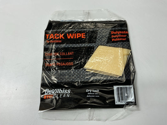 12 / PACK - Devilbiss 803817 Automotive Refinishing 17''x11'' Poly Tack Wipes