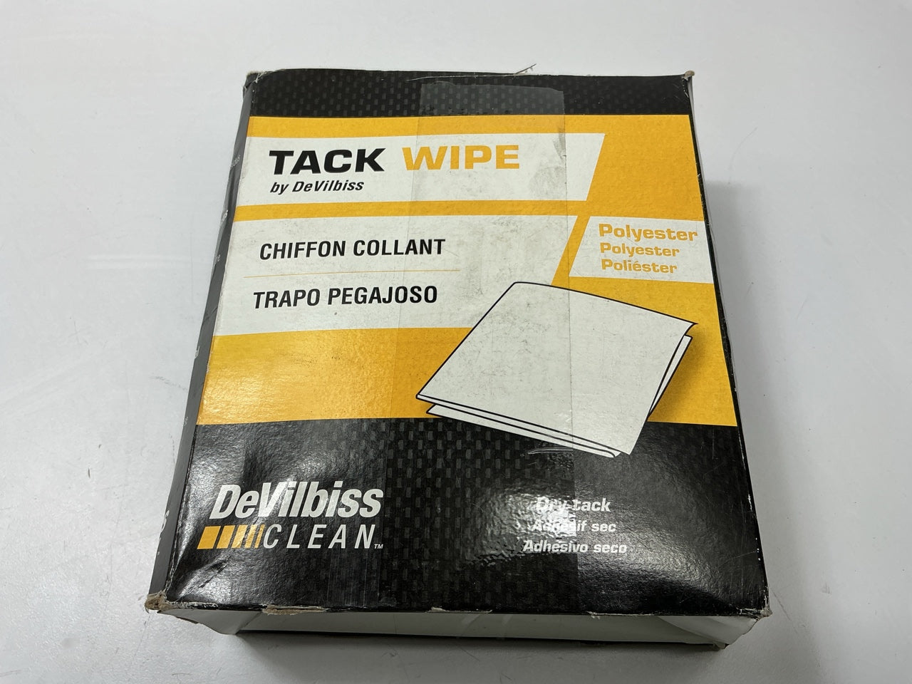 12 / PACK - Devilbiss 803817 Automotive Refinishing 17''x11'' Poly Tack Wipes
