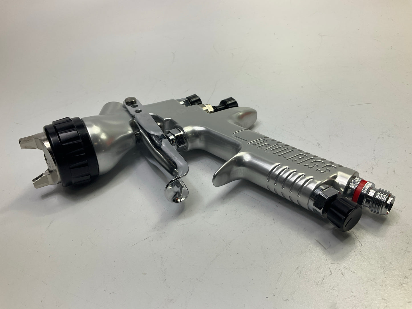 DeVilbiss 905012 GPG Gravity Feed Spray Gun With Cup, 1.3, 1.5, 1.8 Mm Nozzle