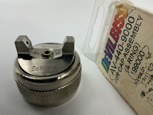 DEVILBISS AV-440-9000 Spray Gun Air Nozzle,For Use With 4TH06 1ZLE3