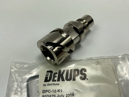 Devilbiss 802429 / DPC-12-K1 Spray Gun Adapter For SATA QCC Full Size