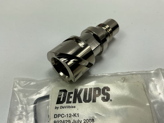Devilbiss 802429 / DPC-12-K1 Spray Gun Adapter For SATA QCC Full Size