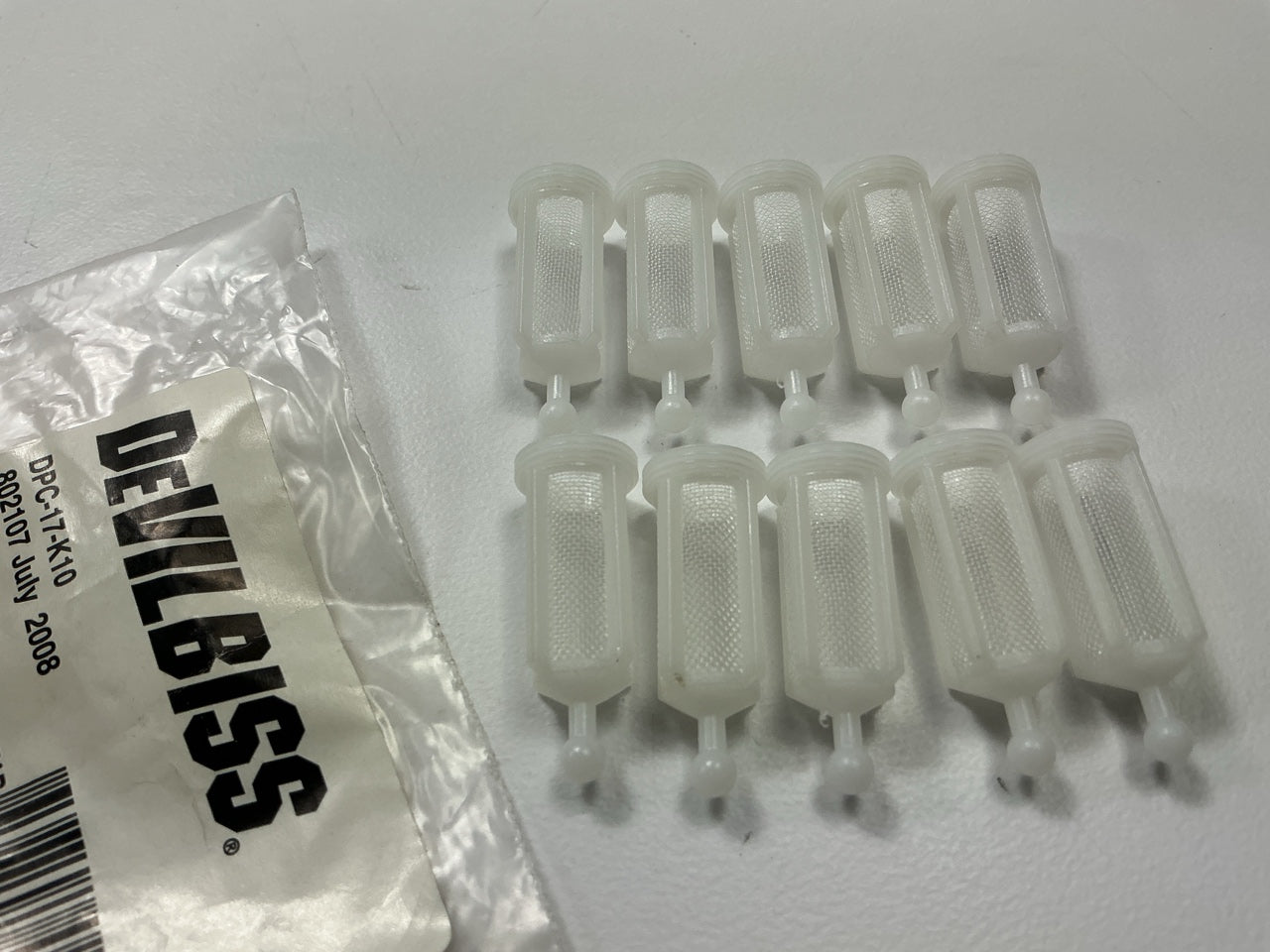 DeVilbiss DPC-17-K10 DeKups Fine Paint Filters 300 Micron (10 Per Bag)