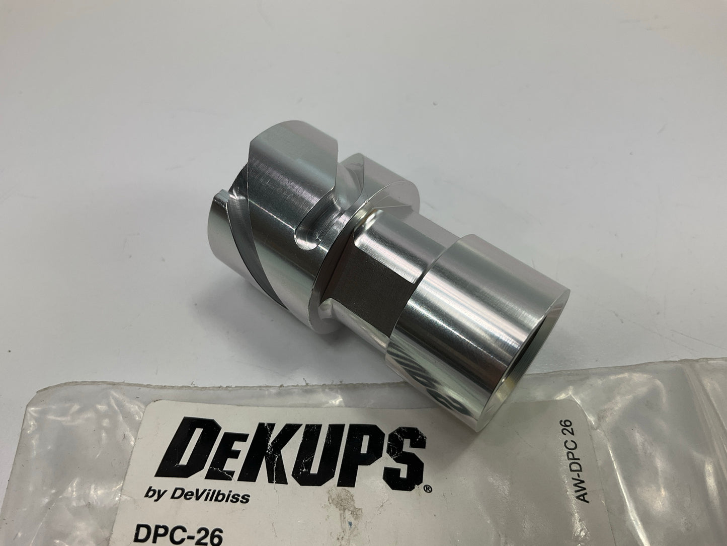 Devilbiss Dekups DPC-26 Spray Gun Adapter# 802201  3/8-18 NPSM Female