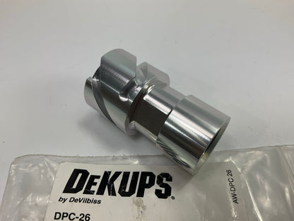 Devilbiss Dekups DPC-26 Spray Gun Adapter# 802201  3/8-18 NPSM Female