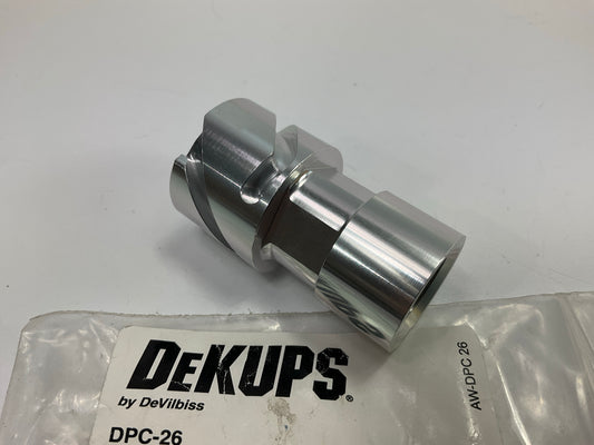 Devilbiss Dekups DPC-26 Spray Gun Adapter# 802201  3/8-18 NPSM Female