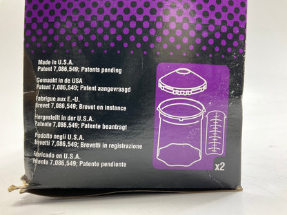 DeVilbiss DPC-606 DeKups 24oz Reusuable Cup Sleeves And Lids 802759 - Set Of 2