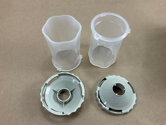 Devilbiss DPC-607 Reusable 9 Oz. Sleeve & Lid Holder KIT Set Of 2