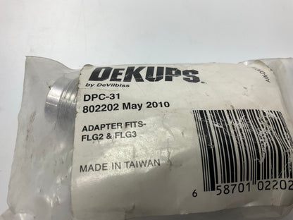 DEVILBISS DPC31 De-Kups Disposable Cup Adapter For FLG2 & FLG3