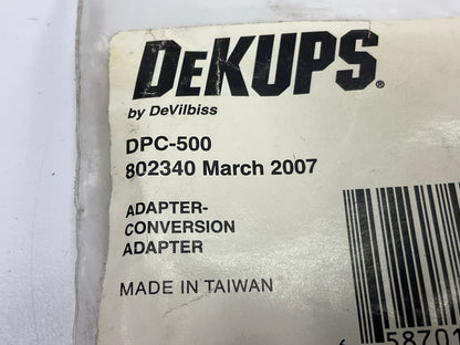 DeVILBISS DPC500 DeKUPS Conversion Adapter For 3M Spray Gun
