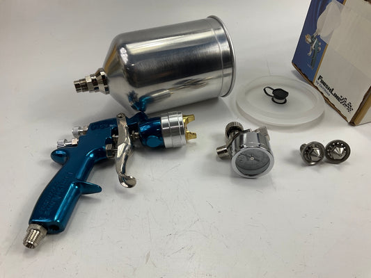 Devilbiss FLG-670 Finishline 4 Solvent HVLP Gravity Feed Paint Gun Kit With Cup