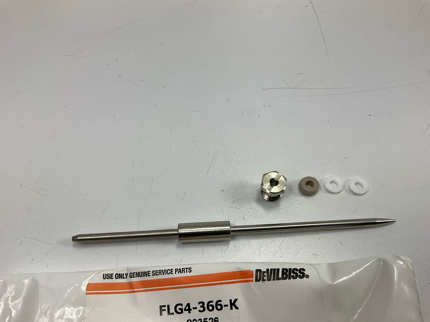 DeVilbiss FLG4-366-K Needle, Needle Packing And Nut Kit For FLG-4 Spray Gun
