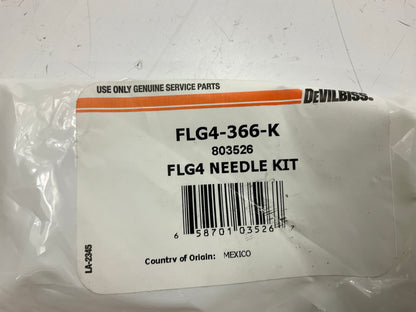 DeVilbiss FLG4-366-K Needle, Needle Packing And Nut Kit For FLG-4 Spray Gun