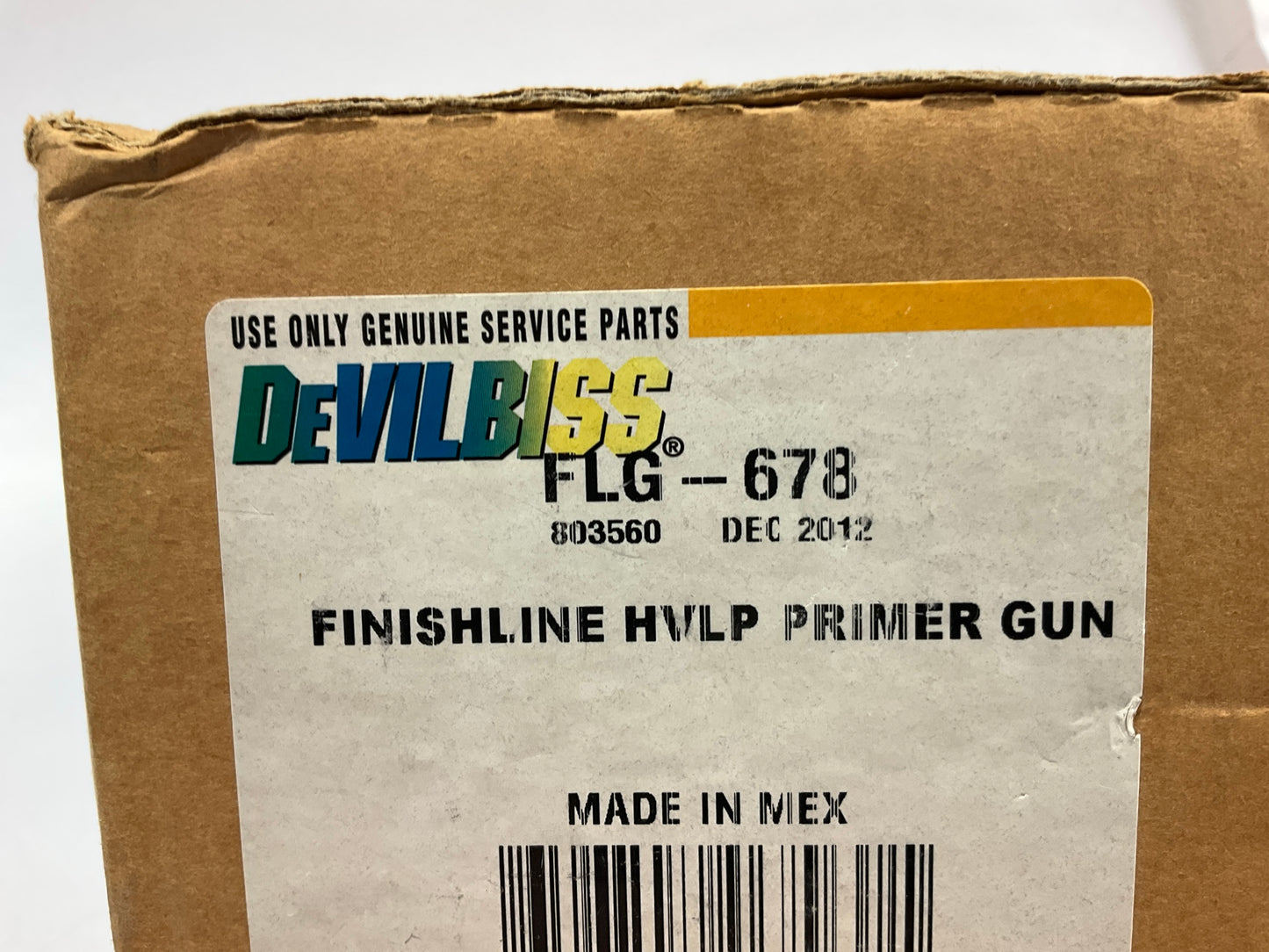MISSING FLG332-22K DeVilbiss 803560 FLG678 Finishline Primer Paint Spray Gun Kit