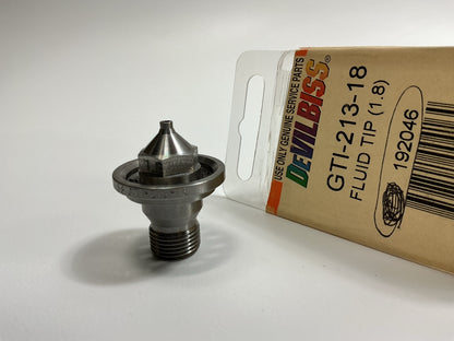 Devilbiss Gti-213-18 Spray Gun 1.8mm Fluid Tip Nozzle GTi Millennium PRi Primer