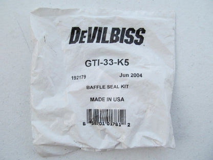 DeVilbiss GTI33K5 Baffle Seal, Kit Of 5