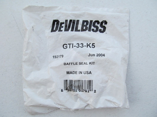 DeVilbiss GTI33K5 Baffle Seal, Kit Of 5