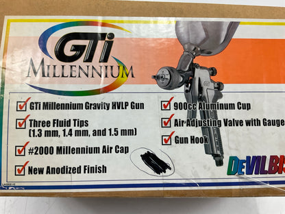 USED DeVilbiss GTI-620G Gravity Feed High Volume/Low Pressure Paint Spray Gun