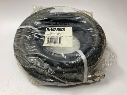 DeVilbiss 220008 HA-7325 Nyliner II Reusable Fluid Hose Assembly 25 Feet, Nylon